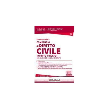 COMPENDIO DI DIRITTO CIVILE (DIRITTO PRIVATO)