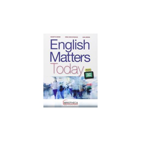 ENGLISH MATTERS TODAY ED. MISTA