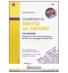 COMPENDIO DI DIRITTO DEL LAVORO