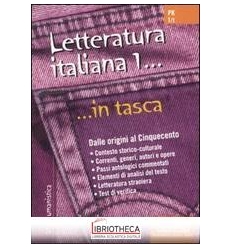 PK1/1 LETTERATURA ITALIANA 1