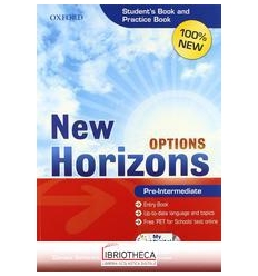 NEW HORIZONS OPTIONS PRE INTERMEDIATE MISTO STANDARD ED. MISTA