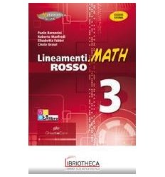 LINEAMENTI.MATH ROSSO EDIZIONE RIFORMA 3