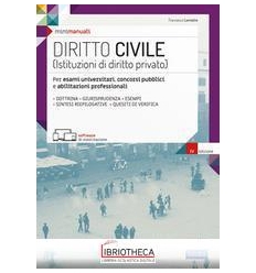 DIRITTO CIVILE IST.DIR.PRIVATO MINIMANUA