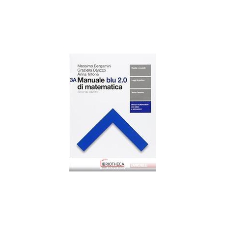 MANUALE BLU 2 0 DI MATEMATICA 3A+3B ED. MISTA