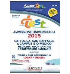 TA14 TEST AMMISSIONE UNIVERSITARIA 2015