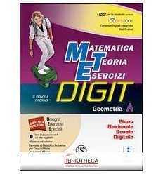 MATEMATICA TEORIA ESERCIZI DIGIT A ED. MISTA