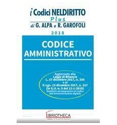 CODICE AMMINISTRATIVO 2018 - PLUS - CODICI NELDIRITT