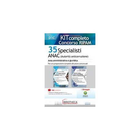 KIT CONCORSO RIPAM 35 SPECIALISTI ANAC