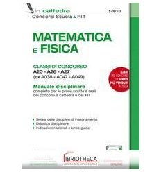 526/10 MATEMATICA E FISICA-CLASSI DI CON