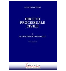 DIRITTO PROCESSUALE CIVILE II