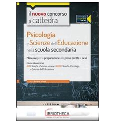 CC4/25 PSICOLOGIA E SCIENZE DELL'EDUCAZIONE NELLA SC