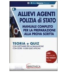 ALLIEVI AGENTI POLIZIA DI STATO-MAN.COMPLETO (308)