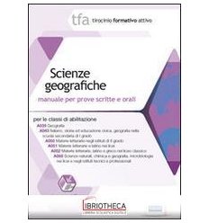 3 TFA. SCIENZE GEOGRAFICHE. MANUALE PER LE PROVE SCR