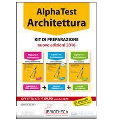 ALPHA TEST ARCHITETTURA. KIT DI PREPARAZIONE