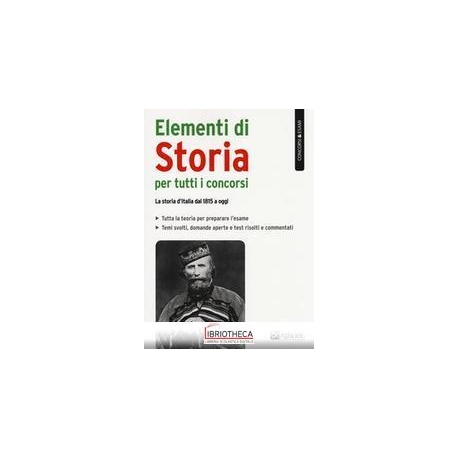 STORIA PER TUTTI I CONCORSI