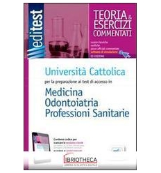 EDITEST 1. TEORIA & ESERCIZI. UNIVERSITÀ CATTOLICA M