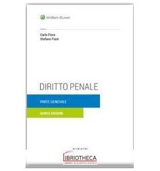 DIRITTO PENALE - PARTE GENERALE