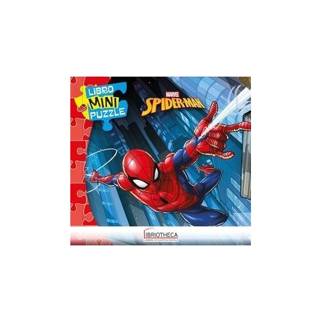 LIBRO MINI PUZZLE - SPIDERMAN