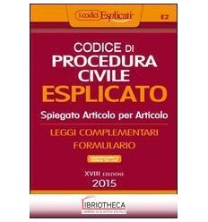 CODICE PROC CIVILE ESPLICATO