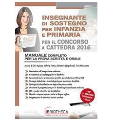 INSEGNANTE SOSTEGNO INFANZIA PRIMARIA (526/22)