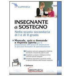 TFA INSEGNANTE DI SOSTEGNO - NELLA SCUOLA SECONDARIA