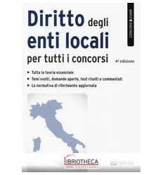 DIRITTO DEGLI ENTI LOCALI PER TUTTI I CONCORSI