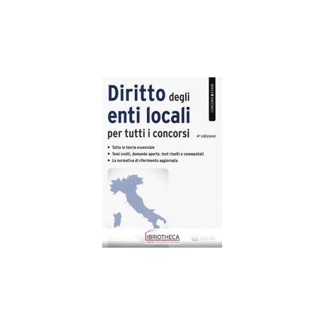 DIRITTO DEGLI ENTI LOCALI PER TUTTI I CONCORSI