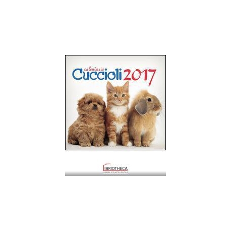 CUCCIOLI - CALENDARIO DESK 2017