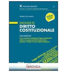 MANUALE DI DIRITTO COSTITUZIONALE