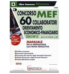 348/6 CONCORSO MEF-60 COLLABORATORI ECO