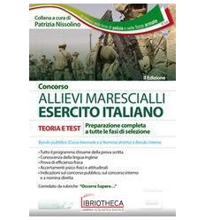 CONCORSO ALLIEVI MARESCIALLI ESERCITO ITALIANO. TEOR