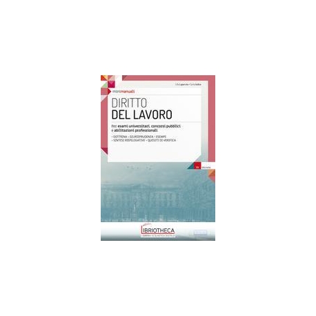 DIRITTO DEL LAVORO 4ED