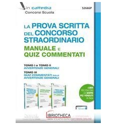 PROVA SCRITTA CONC STRAORDINARIO QUIZ CO