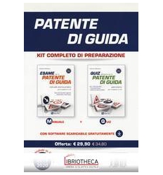 PATENTE DI GUIDA. KIT COMPLETO DI PREPARAZIONE