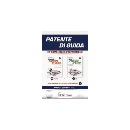 PATENTE DI GUIDA. KIT COMPLETO DI PREPARAZIONE