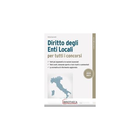 DIRITTO DEGLI ENTI LOCALI PER TUTTI I CONCORSI