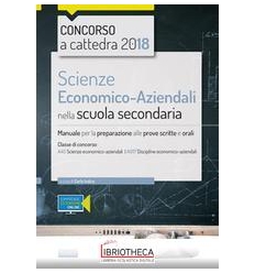 SCIENZE ECONOMICO-AZIENDALI PER IL CONCORSO A CATTED