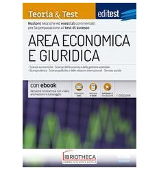 EDITEST. AREA ECONOMICA E GIURIDICA. TEORIA & TEST.