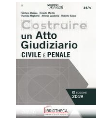 54/4 COSTRUIRE ATTO GIUDIZIARIO CIVILE E