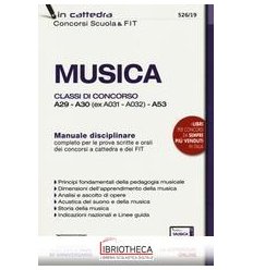 526/19 MUSICA PER IL CONCORSO A CATTEDRA