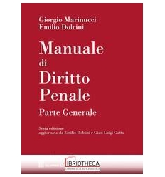 MANUALE DI DIRITTO PENALE PARTE GENERALE