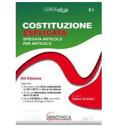 COSTITUZIONE ESPLICATA 2017