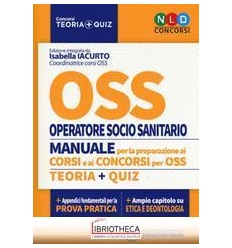 OSS - OPERATORE SOCIO SANITARIO - MANUALE PER LA PRE