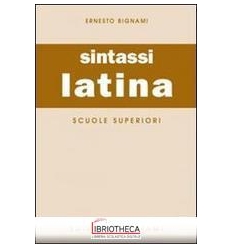 SINTASSI LATINA