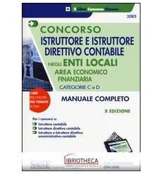 ISTRUTTORE-ISTR. DIR.VO- E.L.-EC.FINAZ.-C-D(328/3)