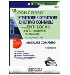 CONCORSO ISTRUTTORE E ISTRUTTORE