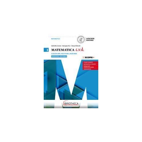 MATEMATICA CVD ED. AZZURRA 1 ED. MISTA