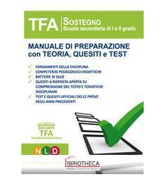 TFA - SOSTEGNO SCUOLA SECONDARIA I E II GRADO - MANU