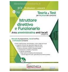 ISTRUTTORE DIRETTIVO E FUNZIONARIO AREA AMMINISTRATI