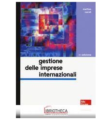 GESTIONE DELLE IMPRESE INTERNAZIONALI 3/ED